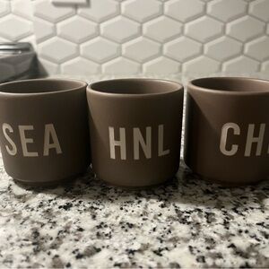 ✨Discontinued! Starbucks Reserve espresso cup set - Chicago, Honolulu, Seattle